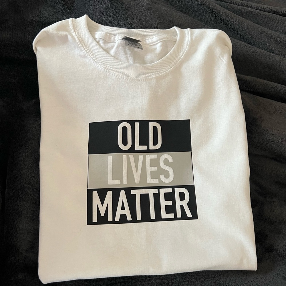 Old Lives Matter “Happy Birthday” Shirt